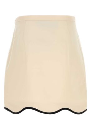 Valentino Garavani Solid Skirt - Beige