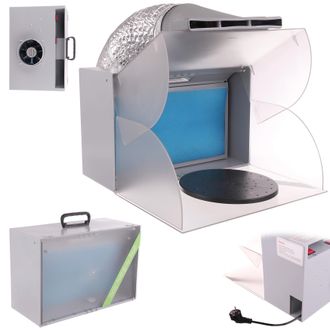 OEM Cabina De Pintura Port&aacute;til Para Modelismo, Para La Extracci&oacute;n De Polvo De Aer&oacute;grafo