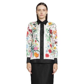 Gucci Printed Silk Shirt