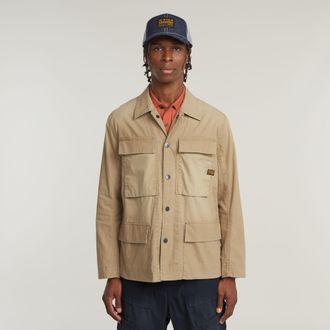 G-Star 4 Pockets Overshirt - Beige - Heren