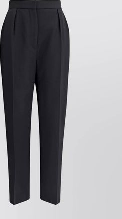 Balmain tailored pants pleated sash detail