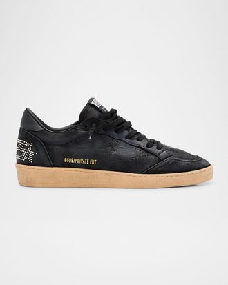 Golden Goose Men & apos;s Exclusive Ball Star Nubuck Low-Top Sneakers