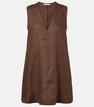 Asceno Abito corto Derya in lino