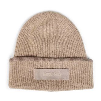 Jacquemus Jacquemus Mutsen - Heren - Accessoires - Beige - Maat: ONE Size Zijde