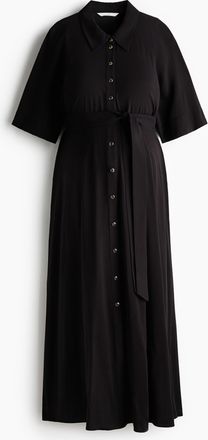 H&M MAMA Before & After Blusenkleid - Schwarz