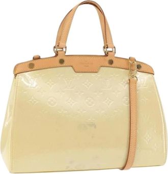 Louis Vuitton Pre-owned Handbags, female, Beige, Size: ONE SIZE Pre-owned Vintage Handbag