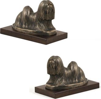 OEM Lhasa Apso: Estatuilla De Perro, Figura De Oficina, Trofeo Para Una Exposici&oacute;n De Perros De Art-dog