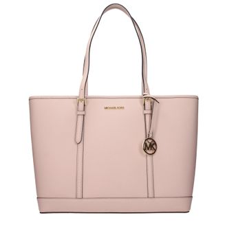 Michael Kors Damess Schoudertas roze/stofroze leer