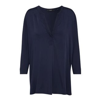 someday Katinka Blouse - Dames - Blouses & Shirts - Blauw - Maat: S