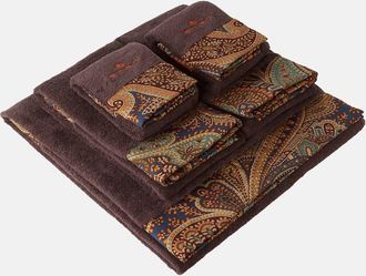 Etro Set of 5 cotton terry towels