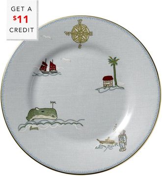 Wedgwood Kit Kemp For Wedgwood Sailors Farewell Salad Plate