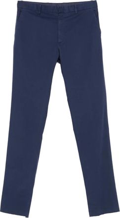 Ermenegildo Zegna pocketed pants - Blue