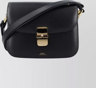 A.P.C. small grace leather cross-body bag