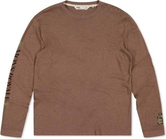 Mons Royale Yonder Merino Organic Cotton L/S Longsleeve f&uuml;r Herren | braun
