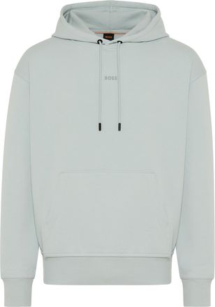 Boss Orange by Hugo Boss Kapuzensweatshirt BOSS ORANGE WeSmallhood, Herren, Gr. 4XL, grau (silber043), Sweatware, Obermaterial: 100% Baumwolle, regular fit normal, hoch geschl