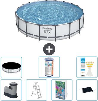 Bestway Piscina Bestway Steel Pro Max Redonda - 549x122 Cm - 8-piezas S619