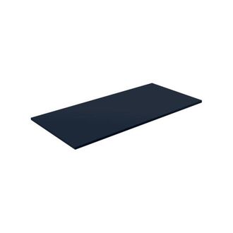 Saniclass Tops Topblad - 100x1.5x46cm - mat marine blauw