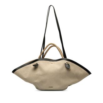 Jil Sander Pre-owned Jil Sander Canvas Sombrero Satchel Ladies IZKK9KC4X096L9R3