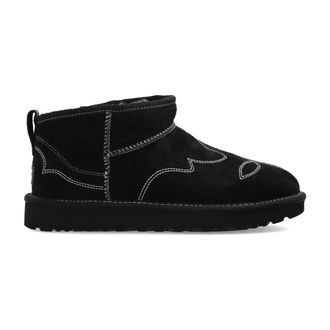 UGG Botas de nieve Classic Ultra Mini Western - Shoes - Mujer - Negro - 38 EU