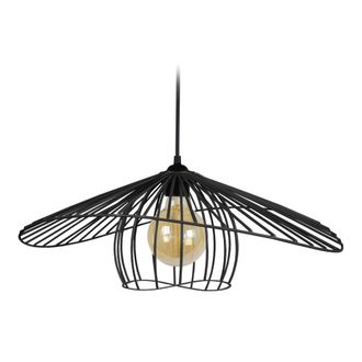 Tosel Suspensi&oacute;n metal Alt.80cm negro ;Pantalla: negro
