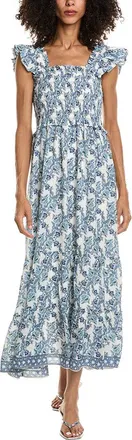 Max Studio Flutter Sleeve Maxi Dress