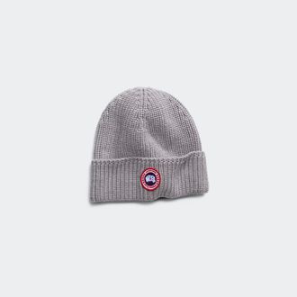 Canada Goose Rib Toque (Men, Heather Grey, ONESIZE)