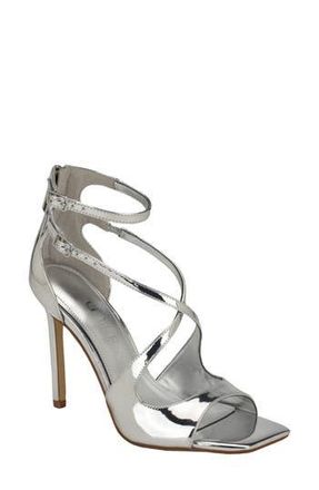 Guess Sella Sandal in Silver at Nordstrom Rack, Size 6.5