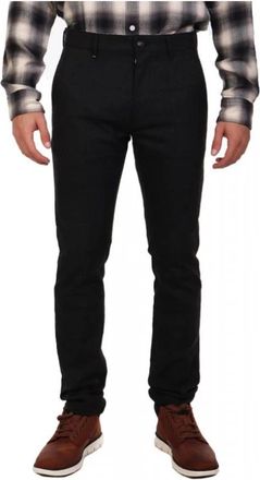 HUGO BOSS Chino Slim - Heren - Slim Fit Broeken - Zwart - W36 - Polyester - Broeken