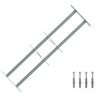vidaXL Rejilla De Seguridad Para Ventanas Con 2 Barras Cruzadas 3 Pcs Vidaxl