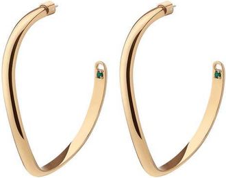 Demarson Mini Calypso Hoop Earrings in Gold at Nordstrom