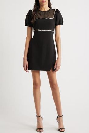 LIKELY Phoebe Embellished Cocktail Minidress in Black at Nordstrom Rack, Size 10