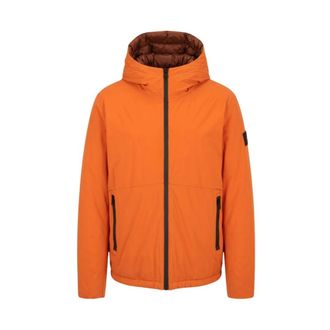 Baldinini Giacca Imbottita - - Jackets - Uomo - Arancione - S
