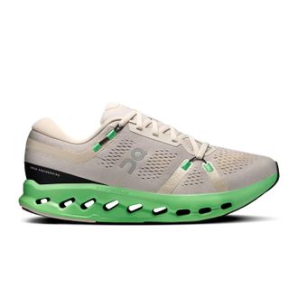 On Mens Cloudsurfer 2 Running Shoes In Truffle Honeydew
