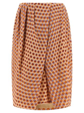 Dries Van Noten Womens Saronga Bis Skirt
