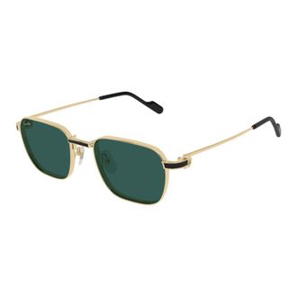 Cartier Ct0497S 008 Zonnebrillen - Heren - Accessoires - Geel - Maat: 54 MM