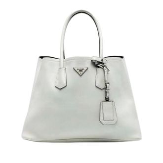 Prada Pre-owned Handbags, female, White, Size: ONE SIZE Pre-owned Vintage Satchel
