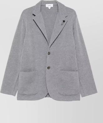 Lardini wool single breasted coat