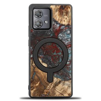 OEM Funda Bewood Unique Para Motorola Edge 40 Neo - Planetas - Plut&oacute;n Con Magsafe