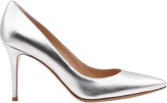 Gianvito Rossi Gianvito 85 Pump in Metallic Silver Nappa at Nordstrom, Size 37.5