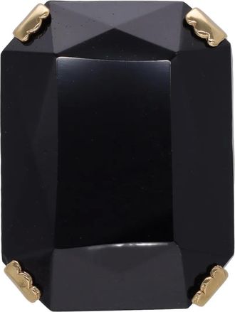 Krizia Anello regolabile Krizia con pietre - Nero