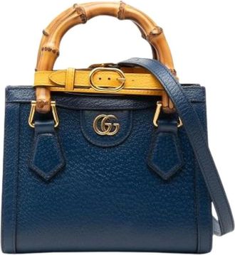 Gucci Borsa Mini Diana Pre-owned - - Pre-owned - Donna - Blu - ONE SIZE