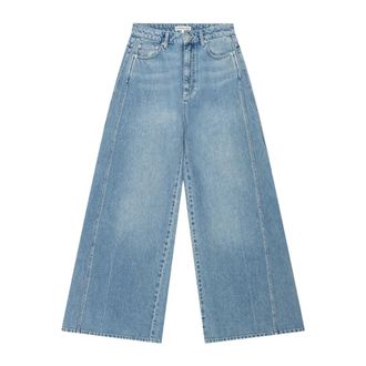 Birgitte Herskind Wide Jeans, female, Blue, Size: L Swimwear