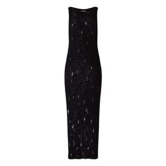 Pinko Midi Dresses, female, Black, Size: XS Pinko Dresses Black