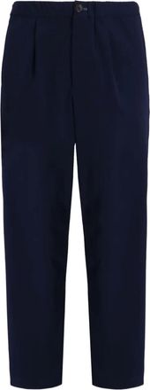 Paul Smith pleated straight-leg trousers - men - Polyamide - M - Blue