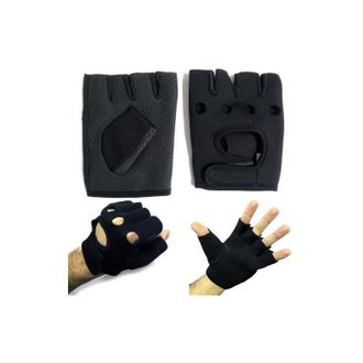 Trade Shop Trade Shop - Guantes De Gimnasia Con Palma Antideslizante, Cierre Autoadherente Ajustable