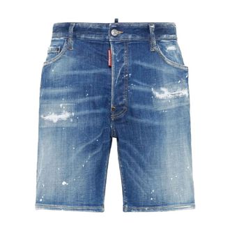 Dsquared2 Uomo, Pantaloncini, Blu, M, new
