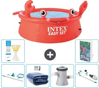Intex Piscina Easy Set Redonda - Cangrejo - 183x51 Cm - 7-piezas S149