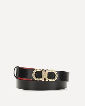 Ferragamo Cintura regolabile e reversibile Gancini Woman 85