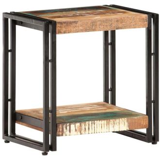 vidaXL Vidaxl - Tavolino Laterale 40x30x40 cm in Legno Massello di Recupero
