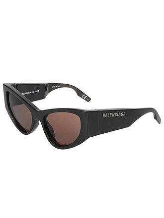 Balenciaga Cat-Eye Sunglasses - Black